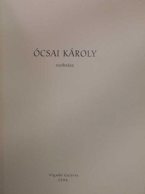 Ócsai Károly [antikvár]