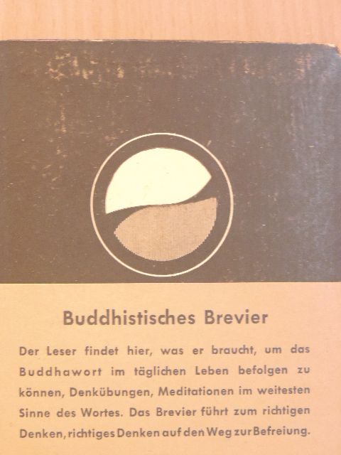 Kurt Schmidt - Buddhistisches Brevier [antikvár]