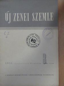 D. Sosztákovics - Új Zenei Szemle 1951. augusztus [antikvár]