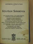 Arthur Schnitzler - Külföldi szinművek I. [antikvár]