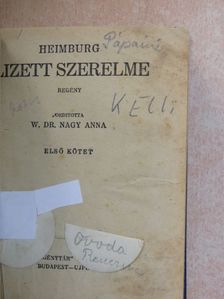 Heimburg - Lizett szerelme I-II. [antikvár]