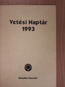 Maria Thun - Vetési Naptár 1993 [antikvár]