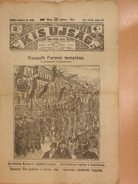 Kis Ujság 1914. május 29. [antikvár]