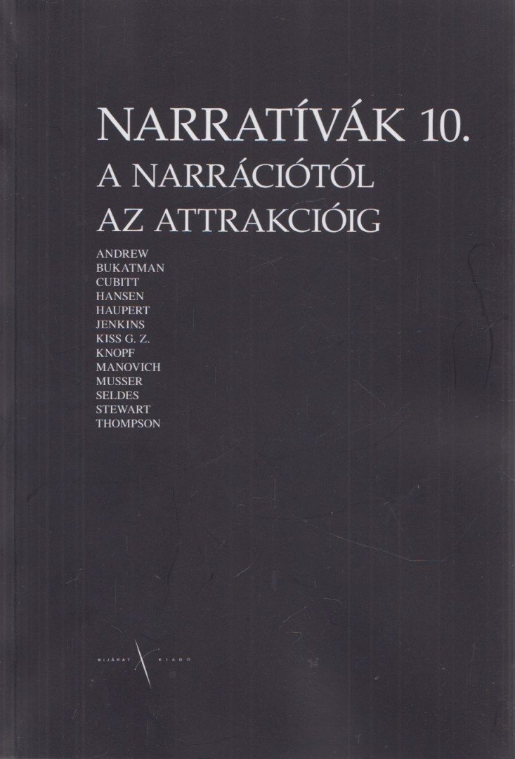 Kiss Gábor Zoltán - Narratívák 10. [antikvár]