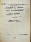Külföldi magyar nyelvű folyóiratok repertóriuma 1973. január-december [antikvár]