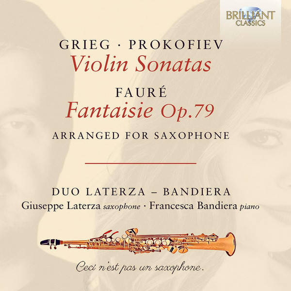 GRIEG, PROKOFIEV - VIOLIN SONATAS CD LATERZA