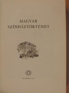 Cenner Mihály - Magyar színháztörténet [antikvár]