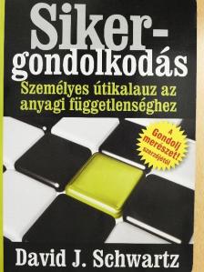 David J. Schwartz - Sikergondolkodás [antikvár]