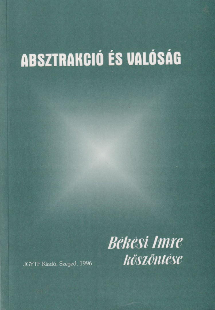 R. Molnár Emma (szerk.) - Absztrakció és valóság [antikvár]