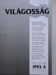 Dessewffy Tibor - Világosság 1993. április [antikvár]