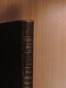 Gotthold Ephraim Lessing - Lessings sämtliche Werke in zwanzig Bänden 15. (gótbetűs) (töredék) [antikvár]