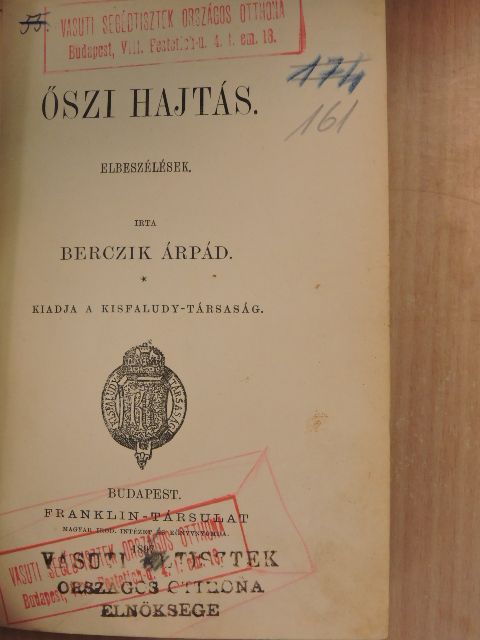Berczik Árpád - Őszi hajtás [antikvár]