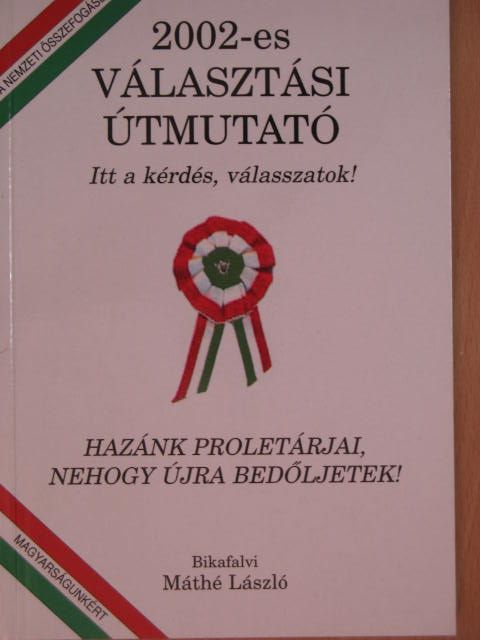 Bikafalvi Máthé László - 2002-es választási útmutató [antikvár]
