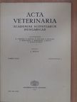A. Ványi - Acta Veterinaria Tomus XXII, Fasciculus 4. [antikvár]