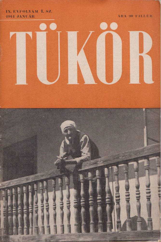 RÉVAI JÓZSEF - Tükör IX. évfolyam 1. sz. [antikvár]