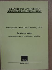 Harsányi Dávid - Így készül a reklám [antikvár]