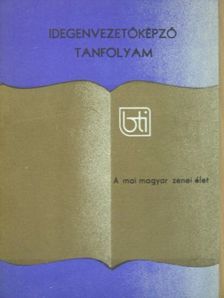 Sz. Perédi Márta - A mai magyar zenei élet [antikvár]