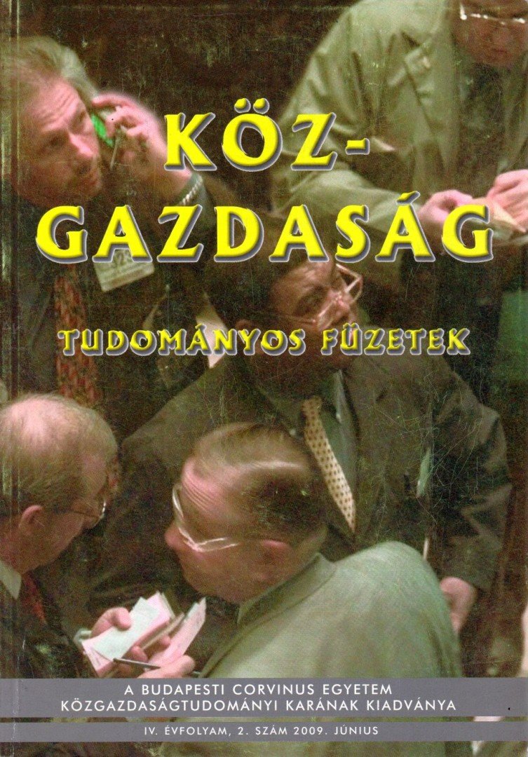 Trautmann László (szerk.) - Köz-gazdaság 2009. június [antikvár]