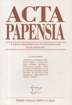 Dr. Hudi József (főszerk.) - Acta Papensia 2005/ 1-2. [antikvár]