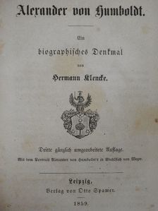 Hermann Klencke - Alexander von Humboldt (gótbetűs) [antikvár]