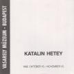 N. Mészáros Júlia (szerk.) - Katalin Hetey [antikvár]