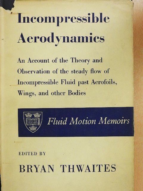 Incompressible Aerodynamics [antikvár]