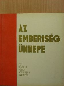 Az emberiség ünnepe [antikvár]