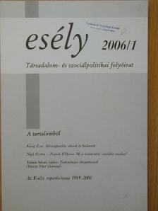 Bugarszki Zsolt - Esély 2006/1 [antikvár]