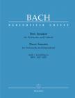 J. S. Bach - DREI SONATEN FÜR VIOLONCELLO UND CEMBALO NACH BWV 1027-1029 (HANS EPPSTEIN)