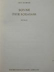 Luis Trenker - Sonne über Sorasass [antikvár]