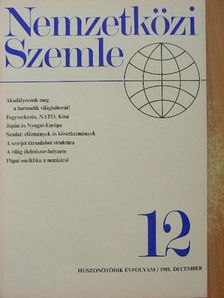 Gerd Lotze - Nemzetközi Szemle 1981. december [antikvár]
