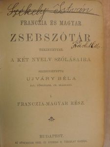 Franczia-magyar és magyar-franczia zsebszótár I-II. [antikvár]
