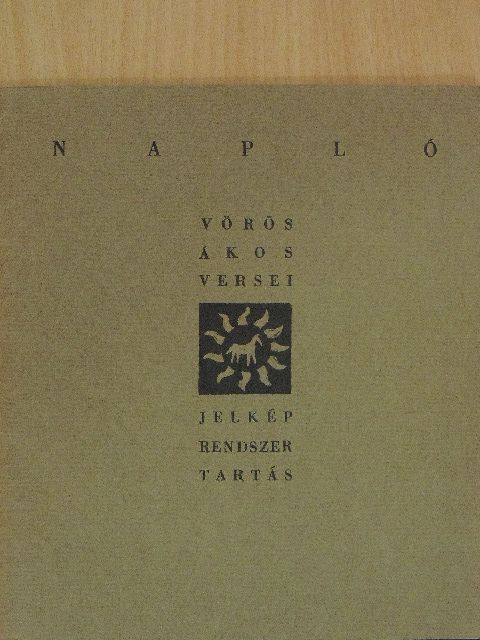 Vörös Ákos - Napló 1980-90 [antikvár]