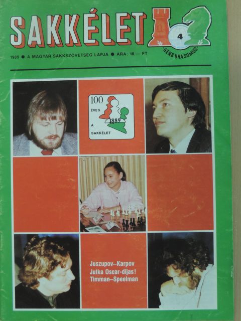 Sakkélet 1989. április 25. [antikvár]