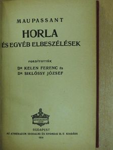 Maupassant - Horla [antikvár]