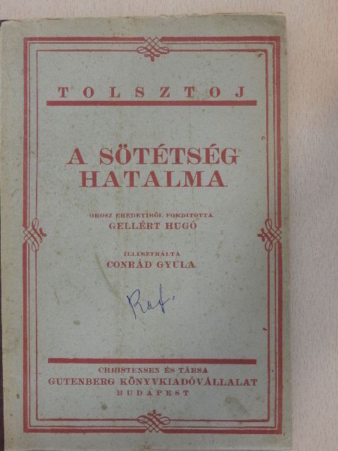 Tolsztoj - A sötétség hatalma [antikvár]