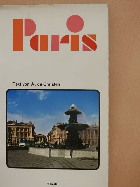 Alain de Christen - Paris [antikvár]
