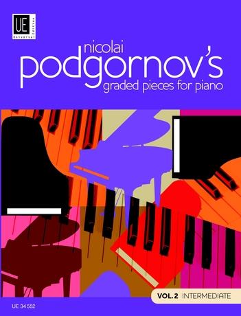 PODGORNOV, NICOLAI - NICOLAI PODGORNOV`S GRADED PIECES FOR PIANO VOL.2 INTERMEDIATE