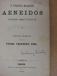 P. Vergili Maronis - Aeneidos II. [antikvár]