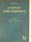 Falk Géza - Mindentudó zenei zsebkönyv [antikvár]