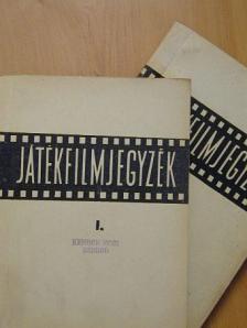 Játékfilmjegyzék I-II. [antikvár]