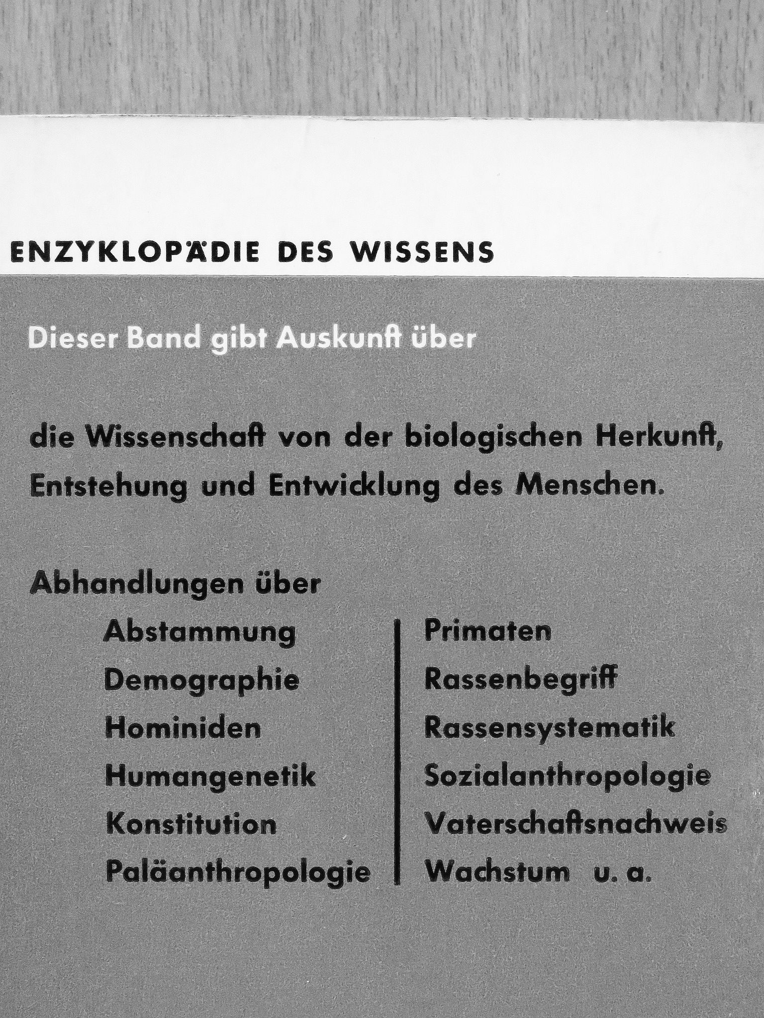 Anthropologie [antikvár]