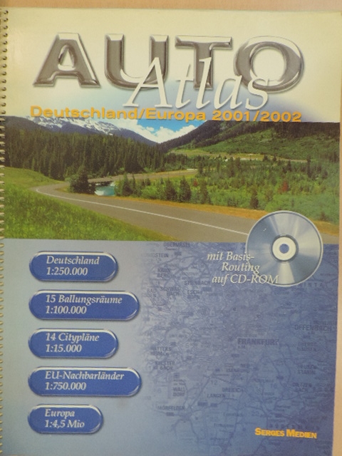 Auto Atlas - Deutschland/Europa 2001/2002 [antikvár]