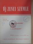 Asztalos Sándor - Új Zenei Szemle 1951. november [antikvár]