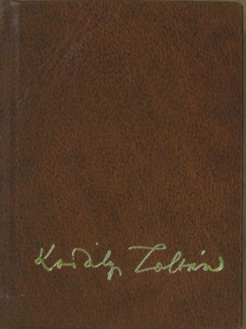 Kodály Zoltán (minikönyv) (számozott) [antikvár]