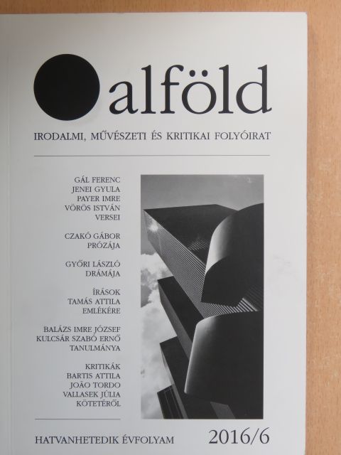 Győri László - Alföld 2016. június [antikvár]