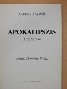 Farkas András - Apokalipszis (dedikált példány) [antikvár]