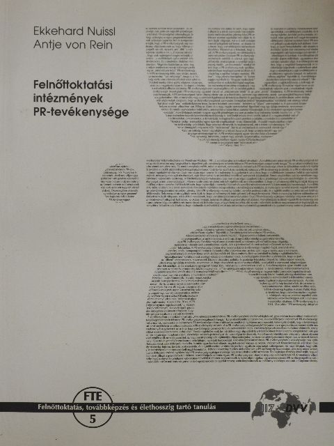 Antje von Rein - Felnőttoktatási intézmények PR-tevékenysége [antikvár]