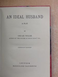 Oscar Wilde - An ideal husband [antikvár]