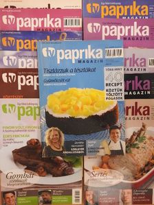 Homoki Róza - TV Paprika Magazin 2008-2010. (vegyes számok) (12 db) [antikvár]